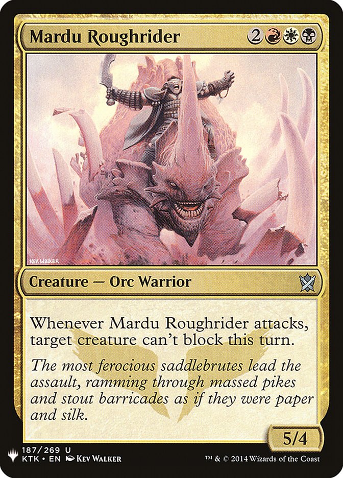 Mardu Roughrider [Mystery Booster] | Good Games Morley