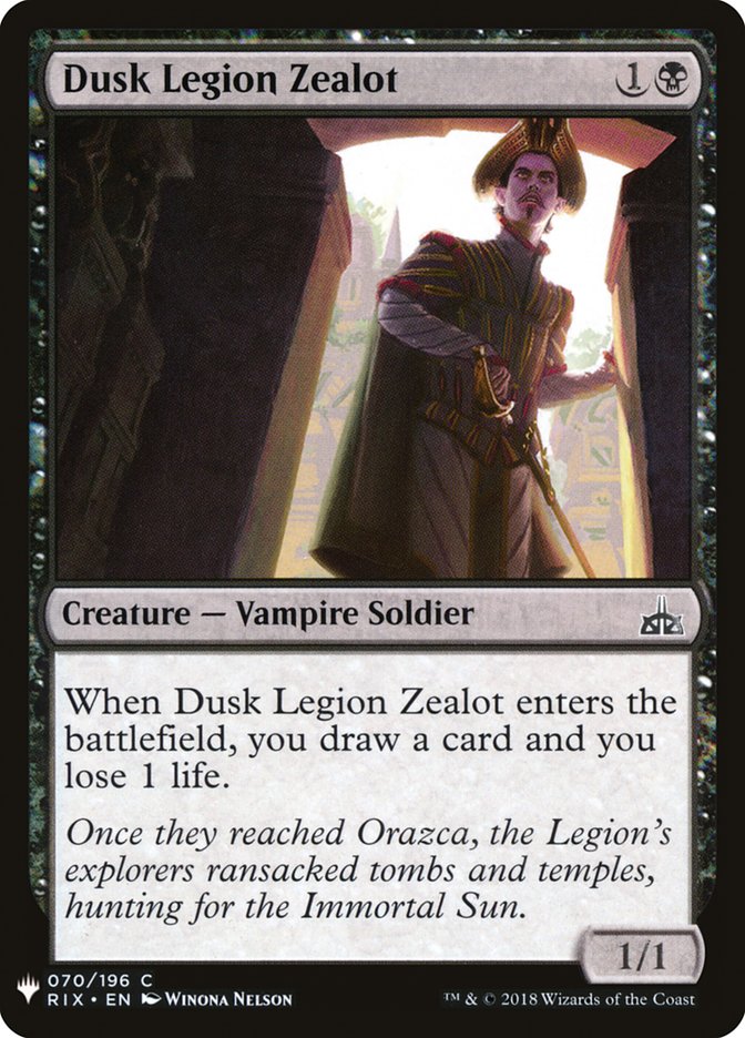 Dusk Legion Zealot [Mystery Booster] | Good Games Morley