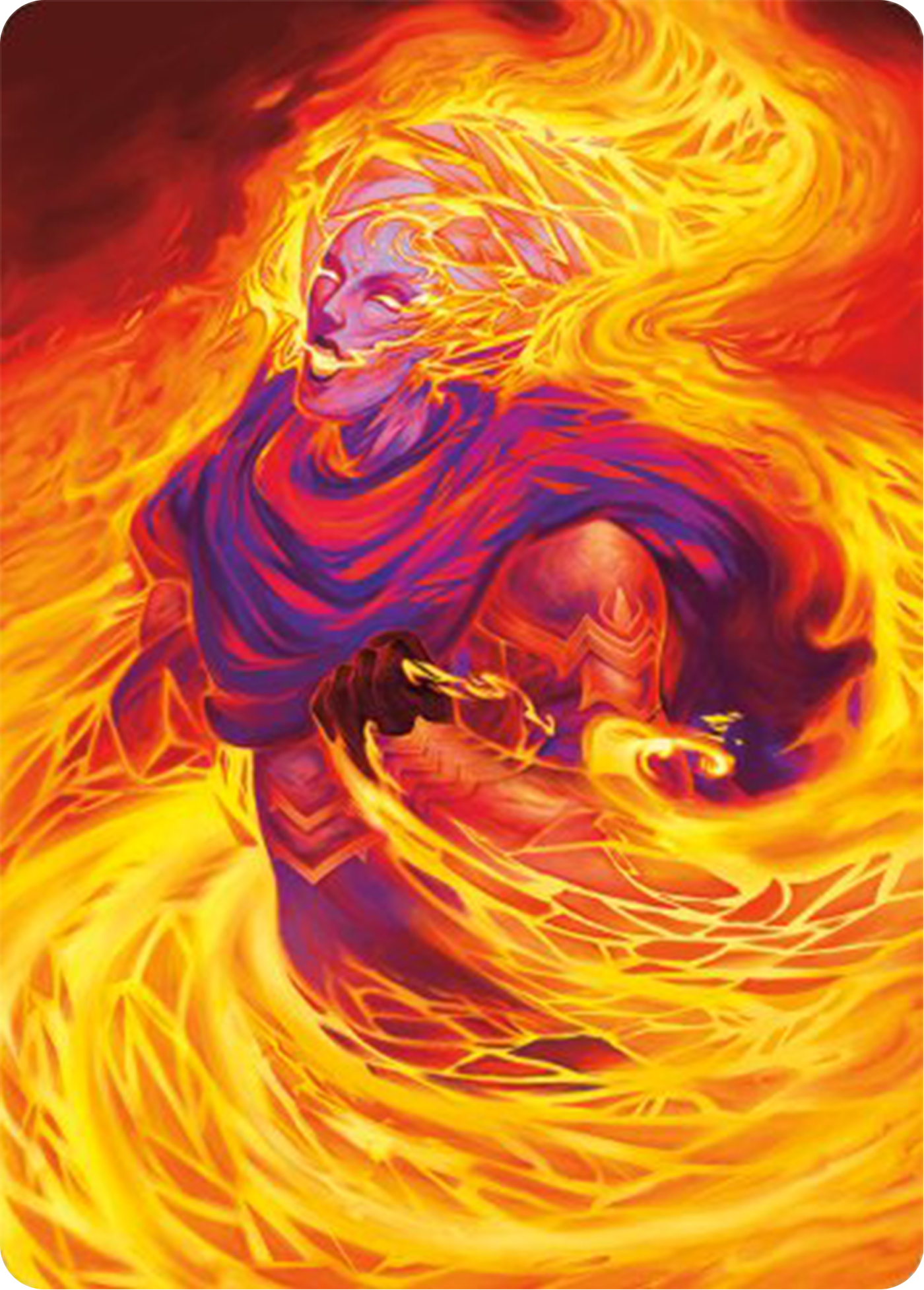 Flare of Duplication Art Card [Modern Horizons 3 Art Series] | Good Games Morley