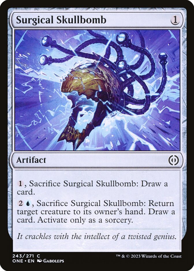 Surgical Skullbomb 243/271 (Phyrexia: All Will Be One)  - Foil | Good Games Morley