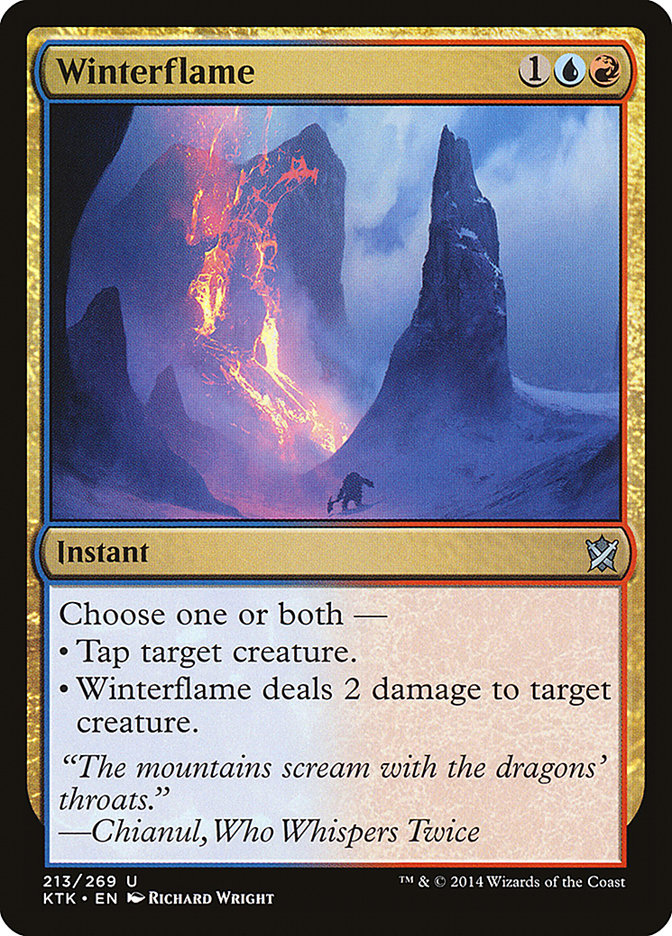 Winterflame 213 (Khans of Tarkir)  | Good Games Morley