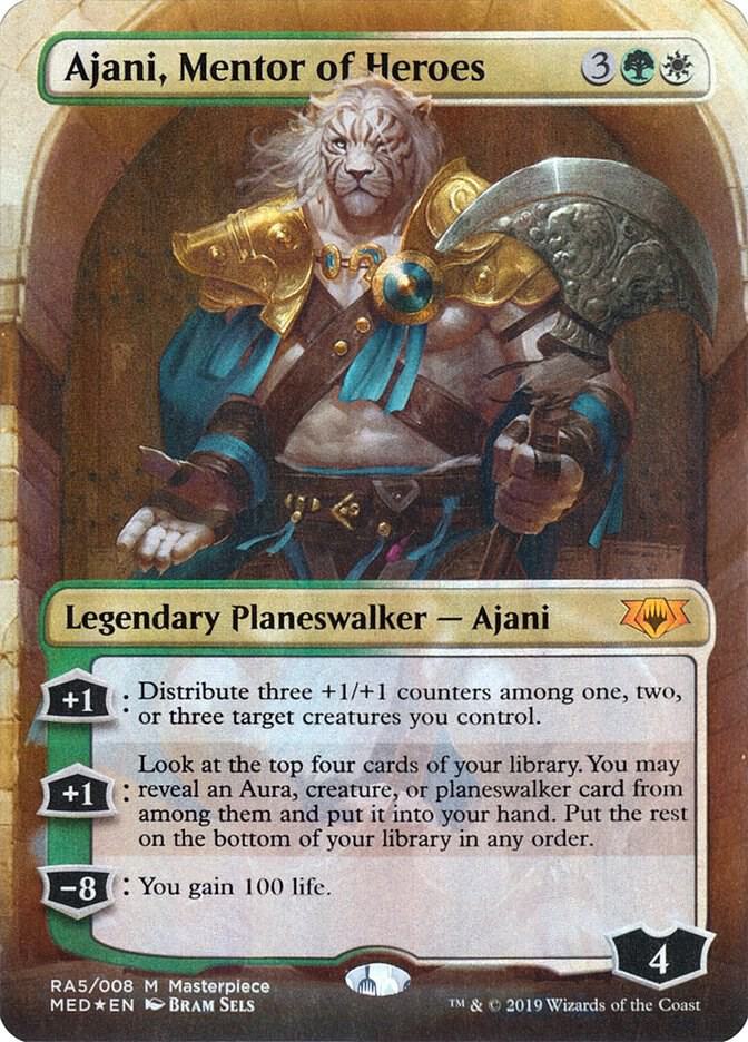 Ajani, Mentor of Heroes 5/24 (Mythic Edition: Ravnica Allegiance)  - Foil | Good Games Morley