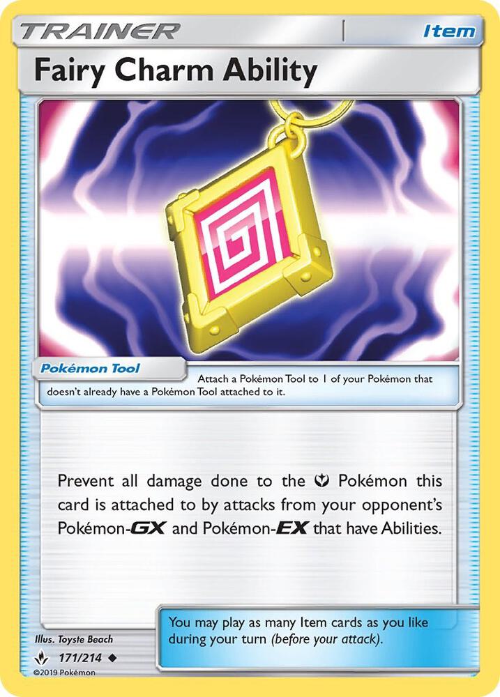 Fairy Charm Ability 171/214 (SM - Unbroken Bonds)  | Good Games Morley