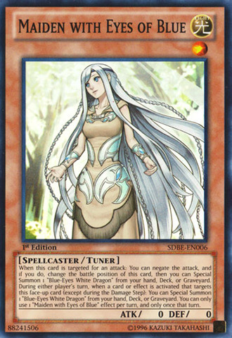 Maiden with Eyes of Blue [SDBE-EN006] Super Rare | Good Games Morley