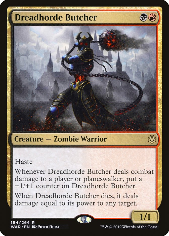 Dreadhorde Butcher 194/264 (War of the Spark)  | Good Games Morley