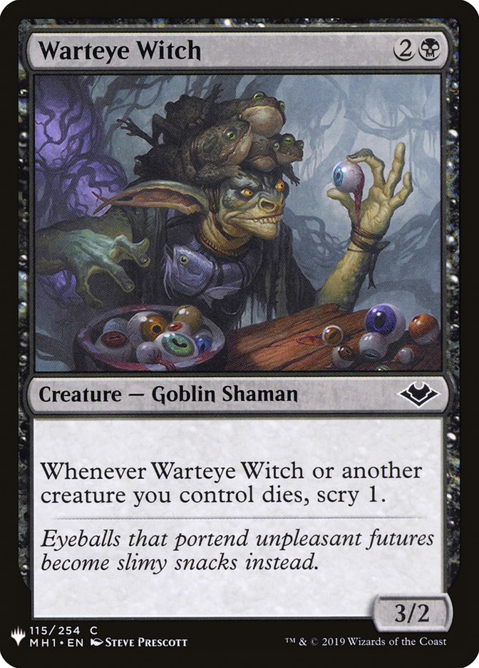 Warteye Witch [Mystery Booster] | Good Games Morley