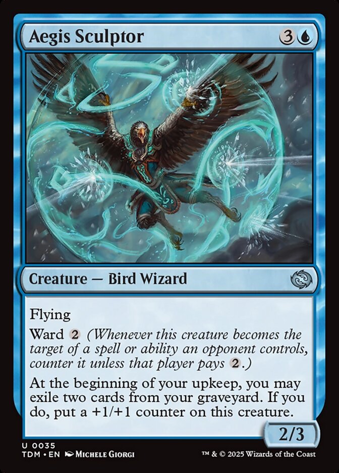 Aegis Sculptor 35/291 (Tarkir: Dragonstorm)  - Foil | Good Games Morley