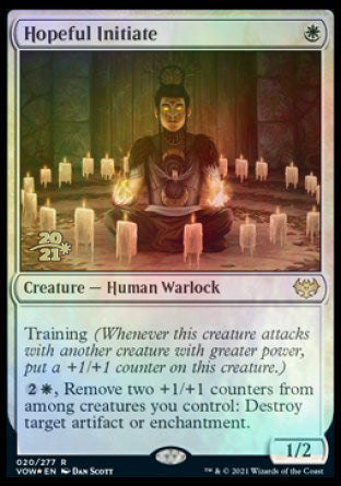 Hopeful Initiate [Innistrad: Crimson Vow Prerelease Promos] | Good Games Morley