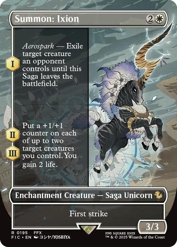 Summon: Ixion 195 (Commander: FINAL FANTASY)  - Borderless | Good Games Morley