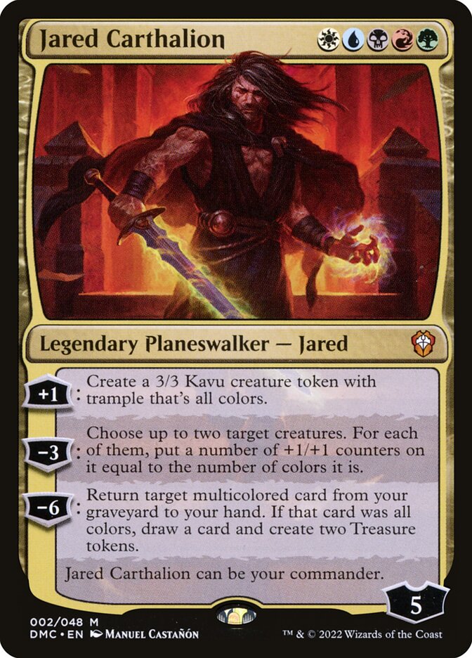 Jared Carthalion 2/50 (Commander: Dominaria United)  - Foil | Good Games Morley