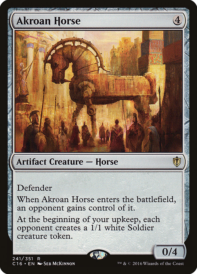 Akroan Horse 241/351 (Commander 2016)  | Good Games Morley