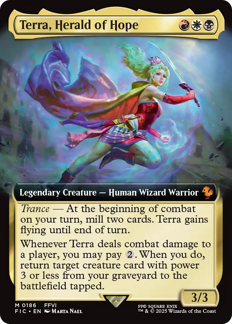 Terra, Herald of Hope (Extended Art) [FINAL FANTASY Commander] | Good Games Morley