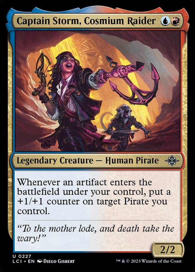 Captain Storm, Cosmium Raider 227 (The Lost Caverns of Ixalan)  | Good Games Morley