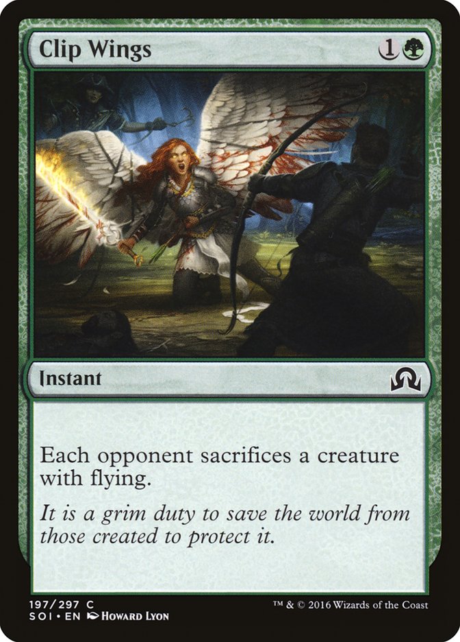 Clip Wings 197/297 (Shadows over Innistrad)  - Foil | Good Games Morley