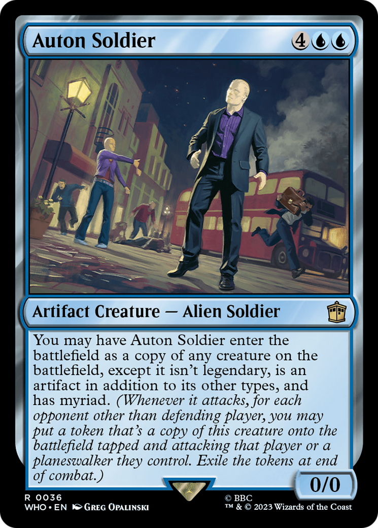Auton Soldier [Doctor Who] | Good Games Morley