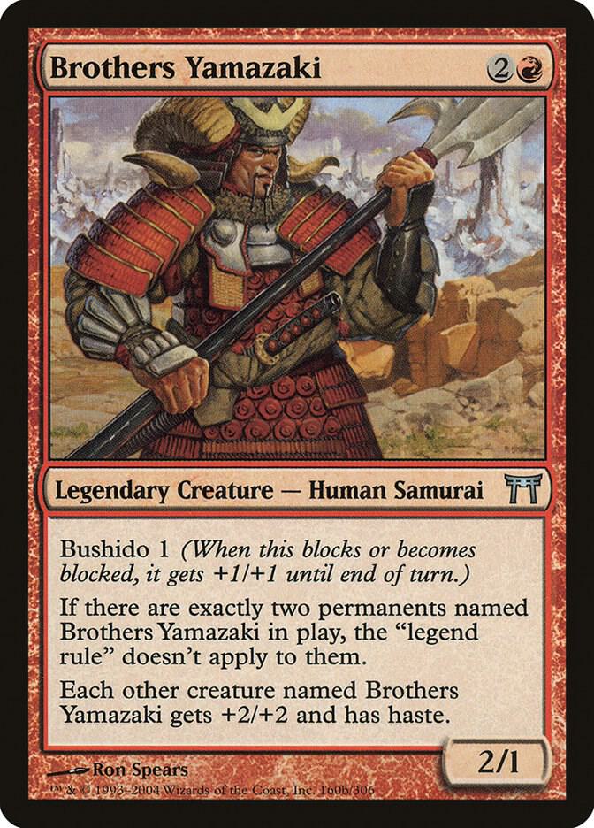 Brothers Yamazaki 160b/306 (Champions of Kamigawa)  - Foil | Good Games Morley