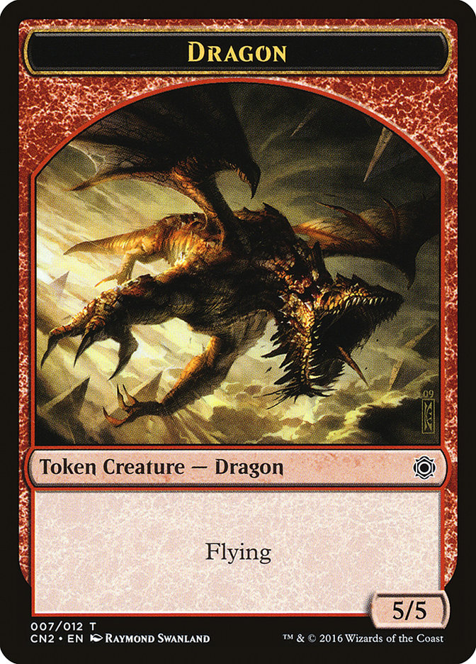Dragon Token [Conspiracy: Take the Crown Tokens] | Good Games Morley
