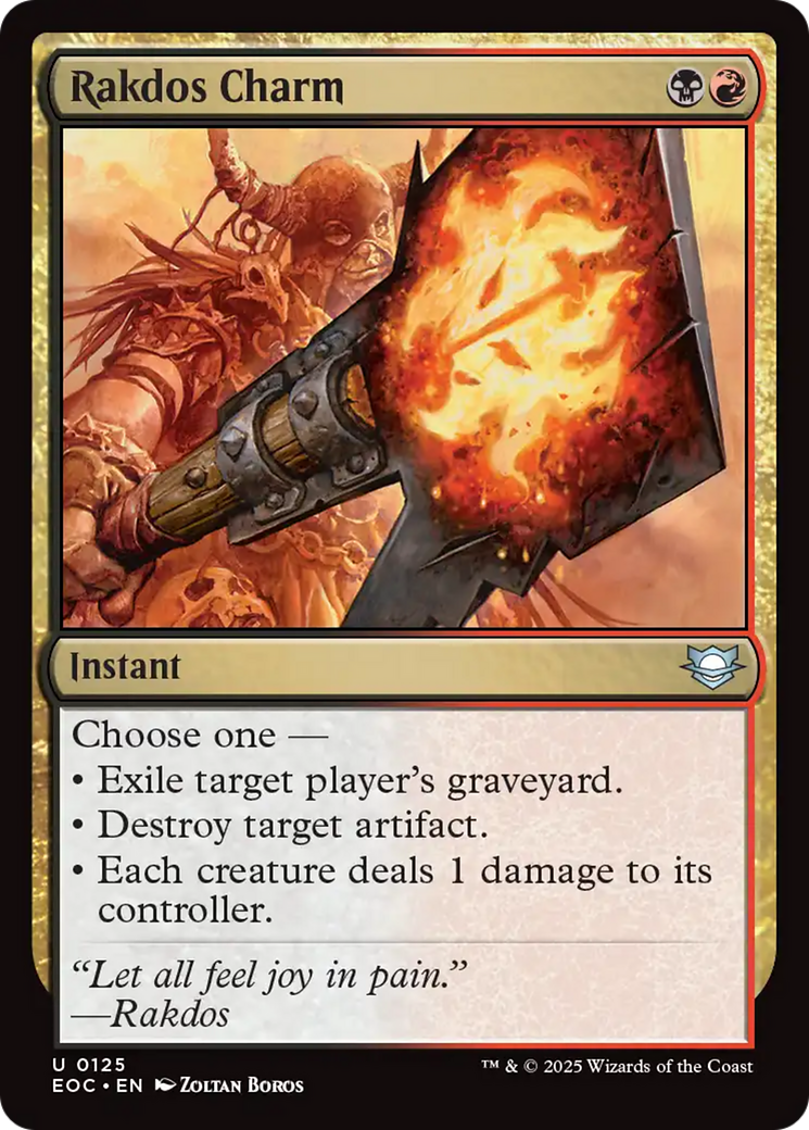 Rakdos Charm [Edge of Eternities Commander] | Good Games Morley