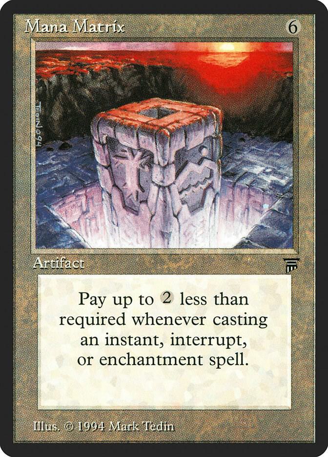 Mana Matrix 285/310 (Legends)  | Good Games Morley