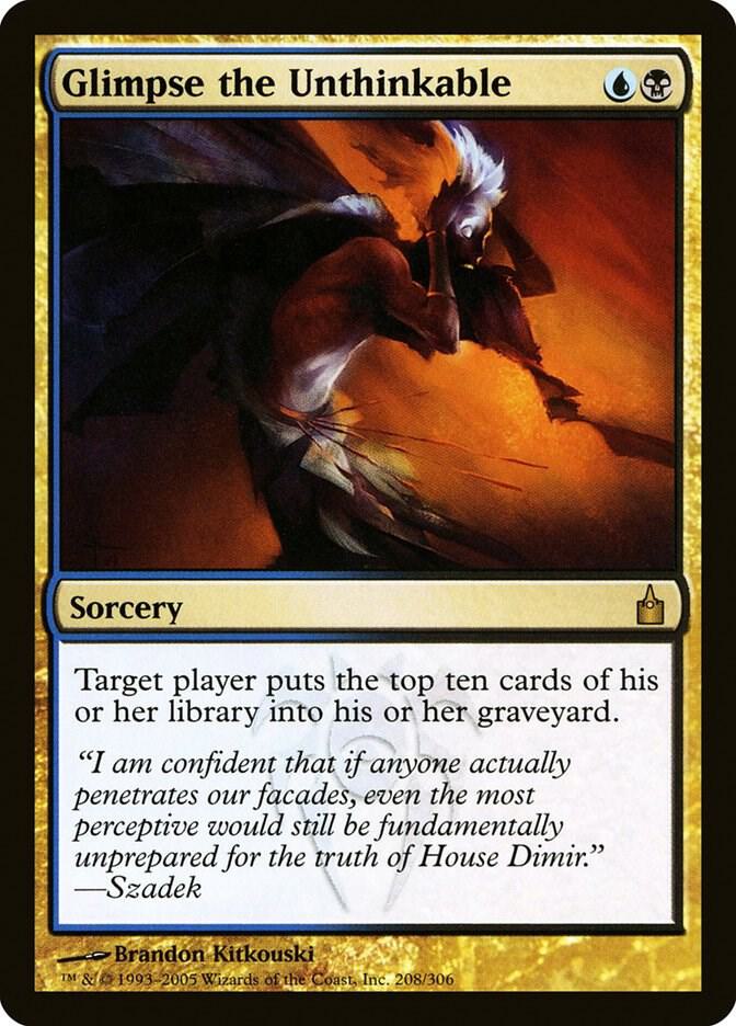 Glimpse the Unthinkable 208/306 (Ravnica: City of Guilds)  | Good Games Morley