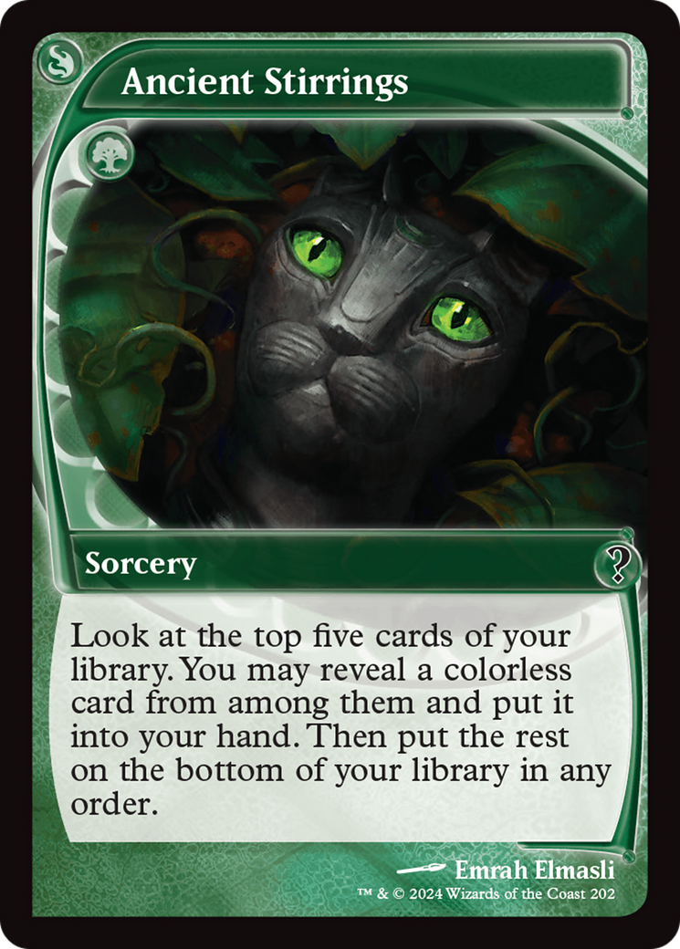Ancient Stirrings (Future Sight) [Mystery Booster 2] | Good Games Morley