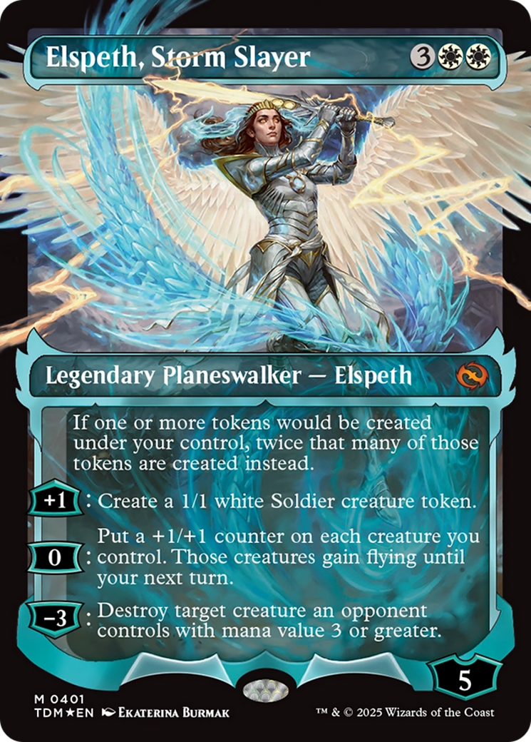 Elspeth, Storm Slayer (Showcase) (Japanese) [Tarkir: Dragonstorm] | Good Games Morley