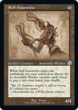 Self Assembler Schematic 114/63 (The Brothers' War: Retro Frame Artifacts)  | Good Games Morley