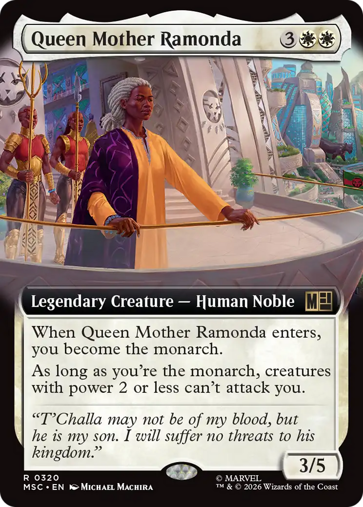 Queen Mother Ramonda (Extended Art) [Marvel Super Heroes Commander] | Good Games Morley