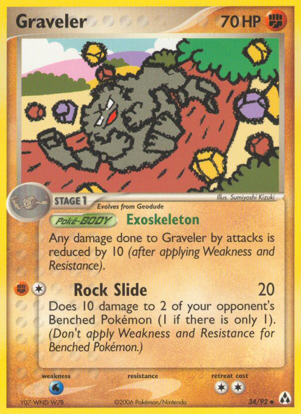 Graveler (34/92) [EX: Legend Maker] | Good Games Morley