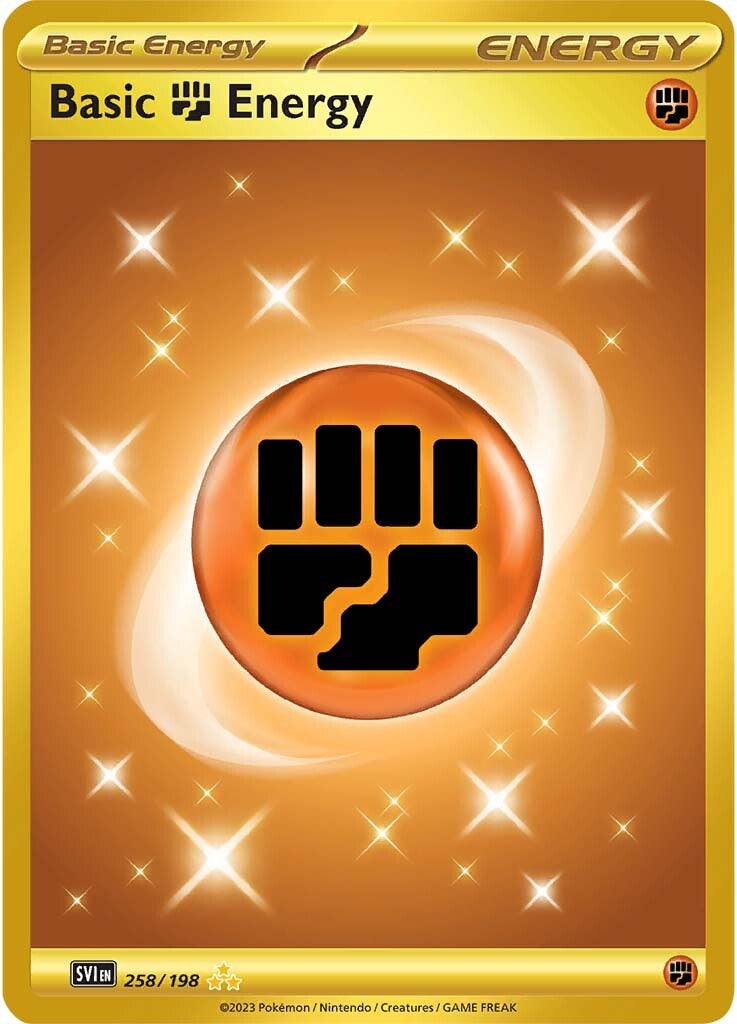 Fighting Energy (258/198) [Scarlet & Violet: Base Set] | Good Games Morley