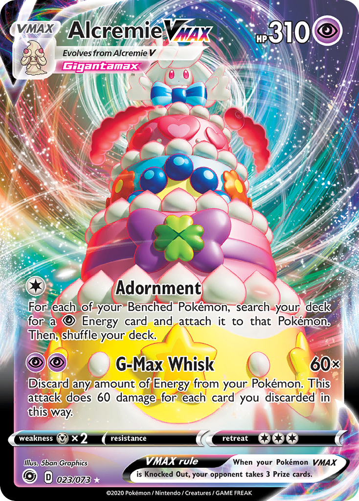 Alcremie VMAX (023/073) [Sword & Shield: Champion's Path] | Good Games Morley