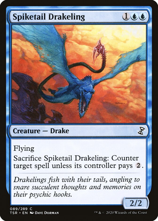 Spiketail Drakeling 89/289 (Time Spiral: Remastered)  - Foil | Good Games Morley