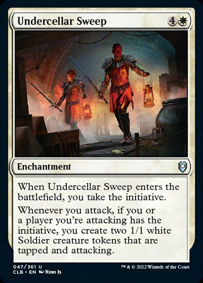 Undercellar Sweep [Commander Legends: Battle for Baldur's Gate] | Good Games Morley