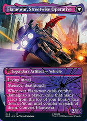 Flamewar, Brash Veteran // Flamewar, Streetwise Operative (Shattered Glass) [Transformers] | Good Games Morley