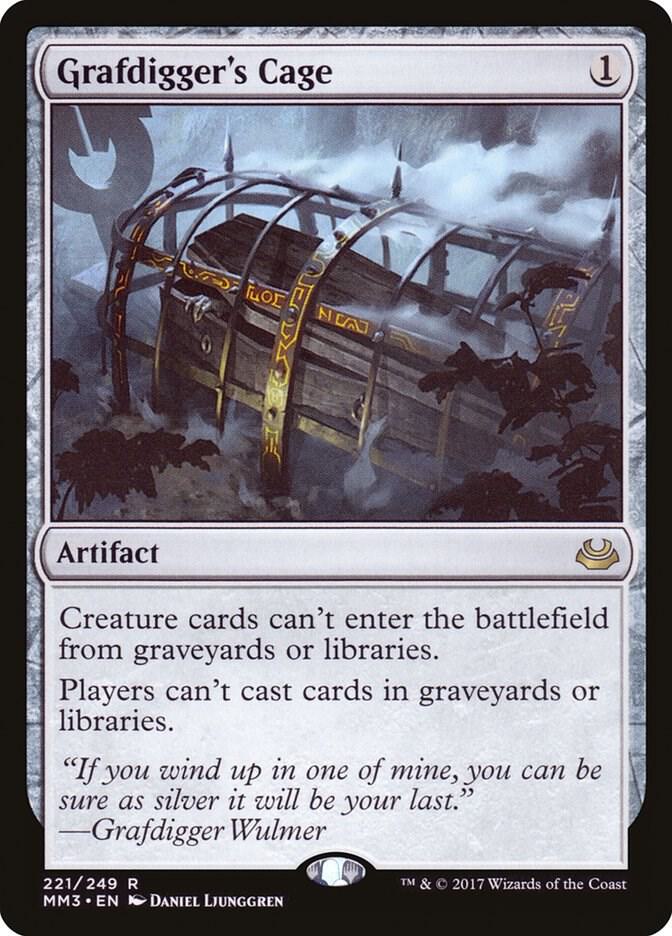 Grafdigger's Cage 221/249 (Modern Masters 2017)  - Foil | Good Games Morley