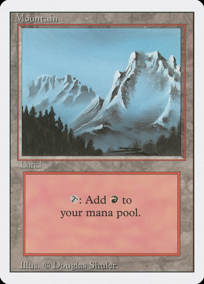 Mountain (Snow Top / Highest Point on Right) [Revised Edition] | Good Games Morley
