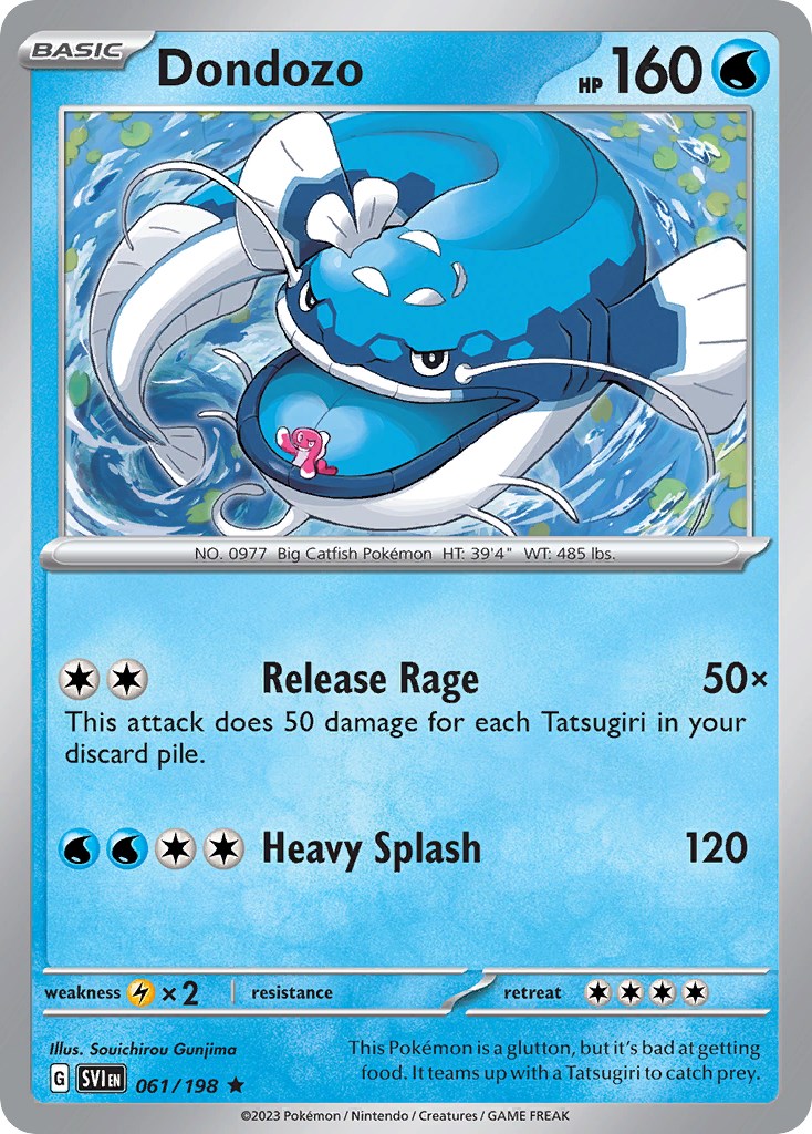 Dondozo (061/198) (Theme Deck Exclusive) [Scarlet & Violet: Base Set] | Good Games Morley