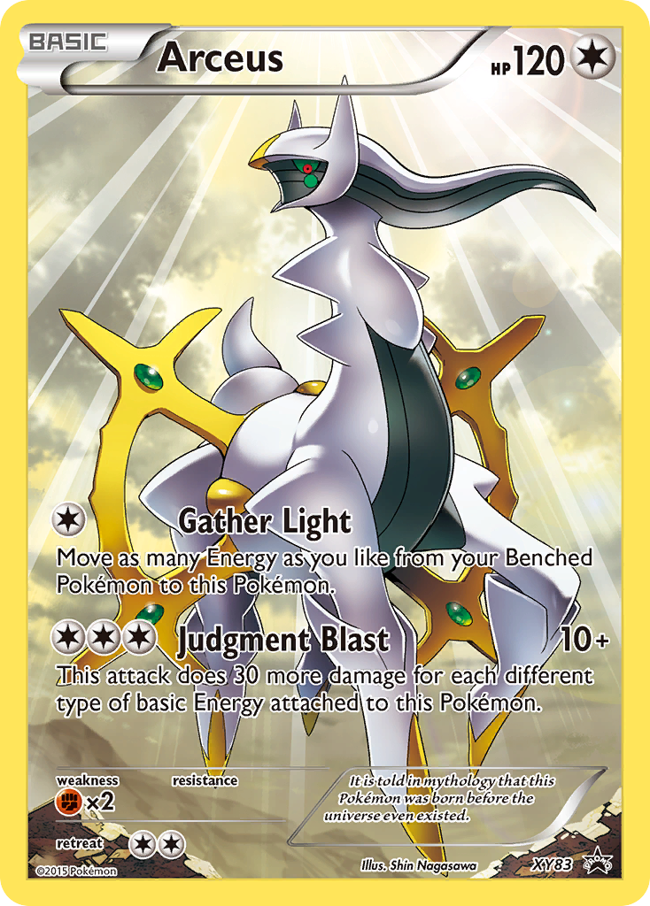 Arceus (XY83) [XY: Black Star Promos] | Good Games Morley
