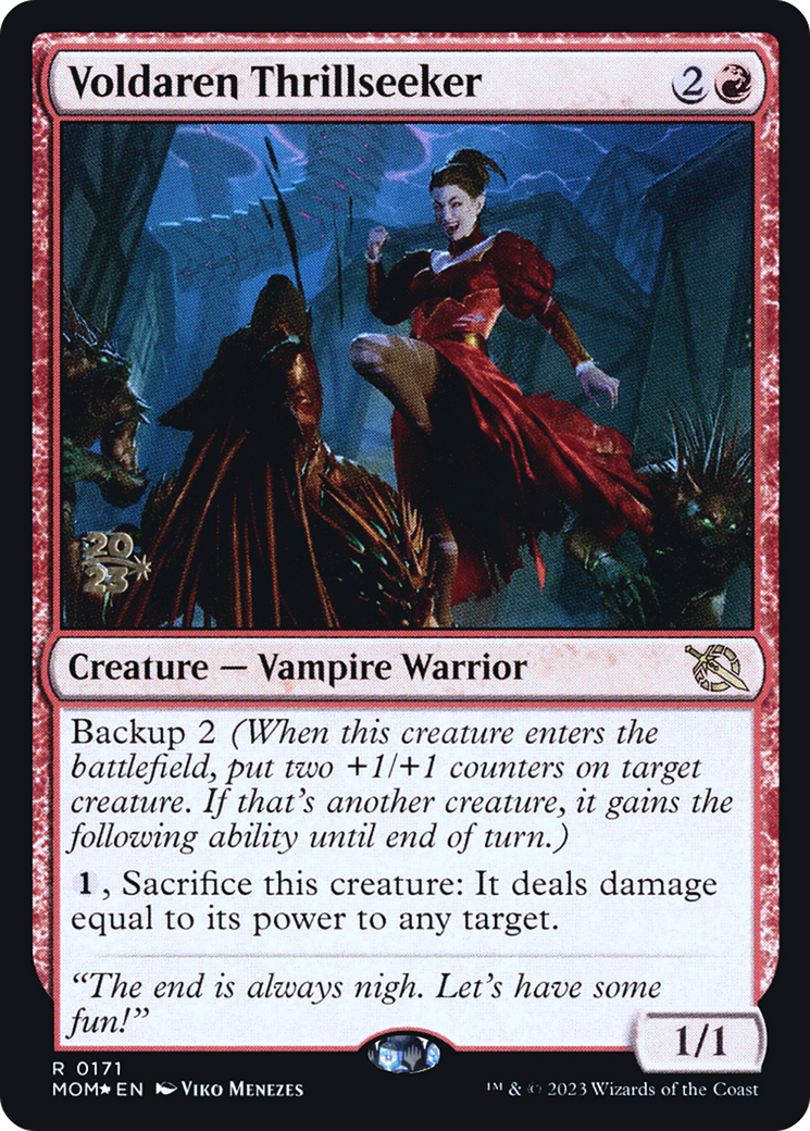 Voldaren Thrillseeker [March of the Machine Prerelease Promos] | Good Games Morley