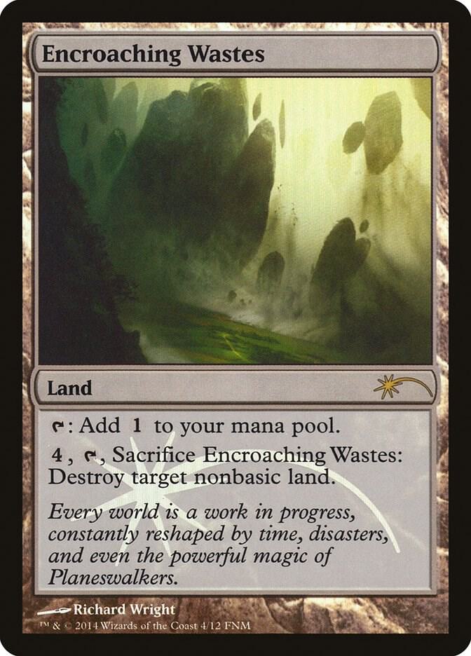 Encroaching Wastes 4 (FNM Promos)  - Foil | Good Games Morley