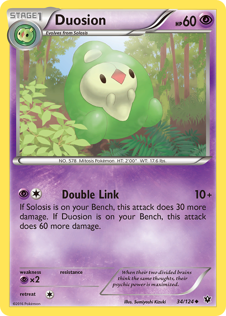 Duosion (34/124) [XY: Fates Collide] | Good Games Morley