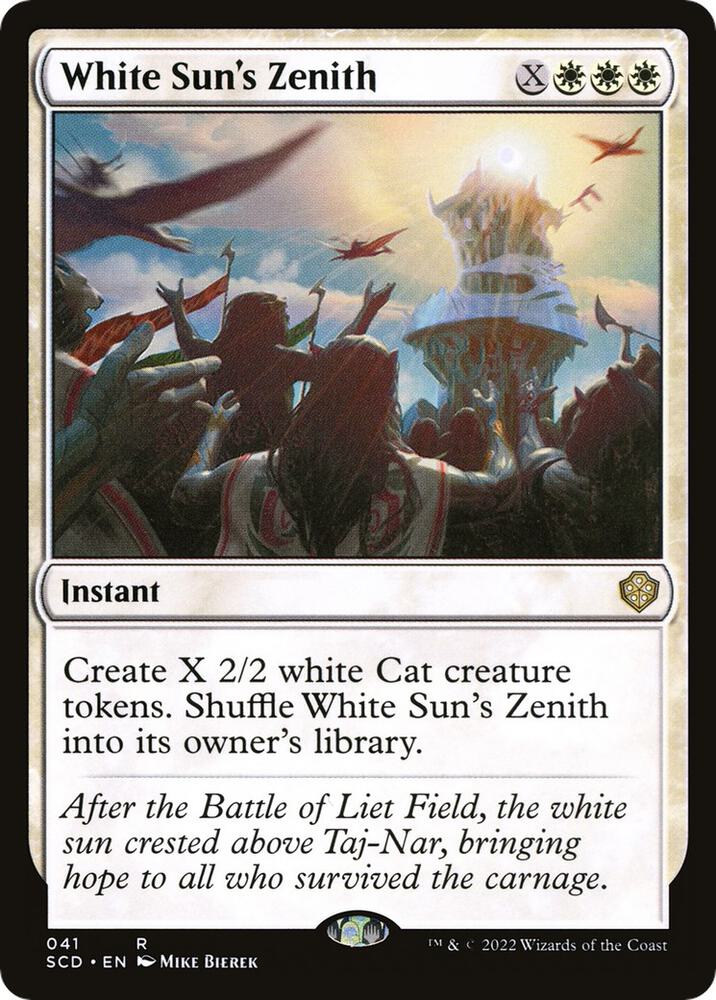 White Sun's Zenith 41/352 (Starter Commander Decks)  | Good Games Morley