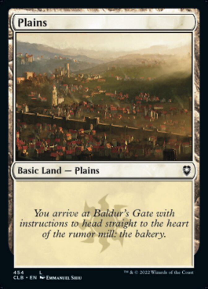 Plains (454) [Commander Legends: Battle for Baldur's Gate] | Good Games Morley