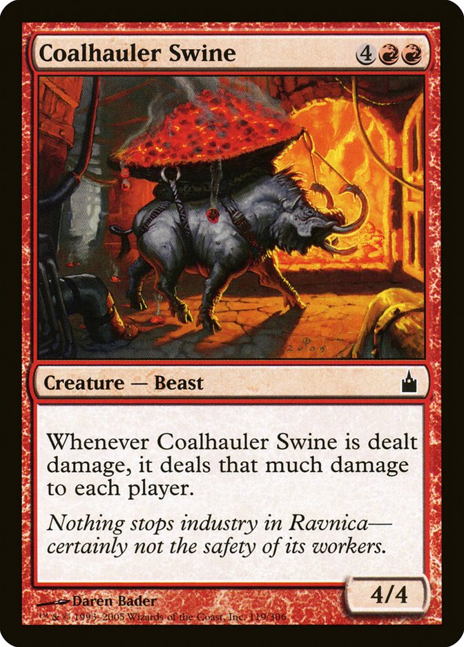 Coalhauler Swine 119/306 (Ravnica: City of Guilds)  | Good Games Morley