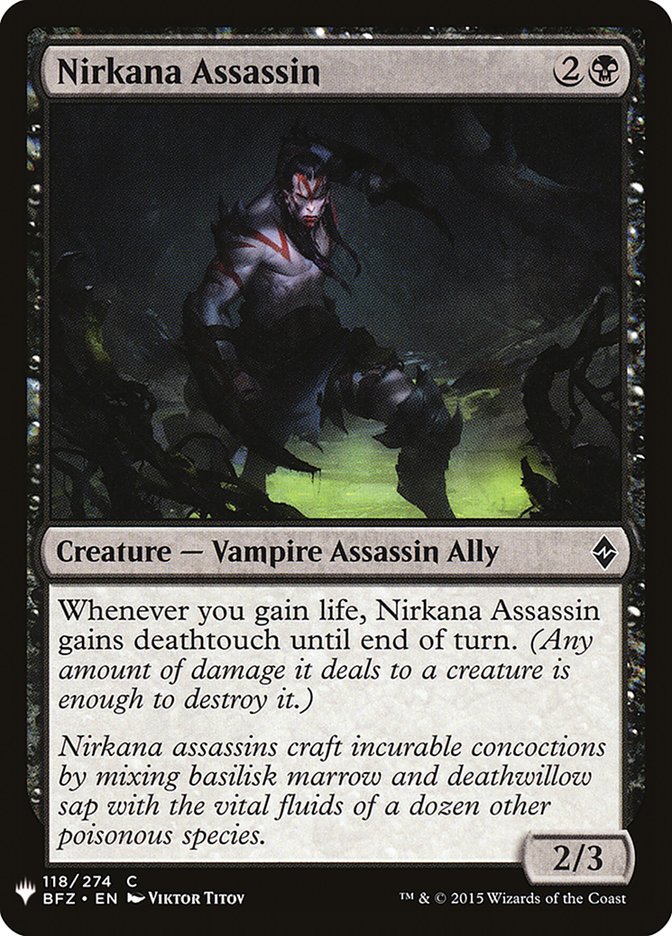 Nirkana Assassin [Mystery Booster] | Good Games Morley