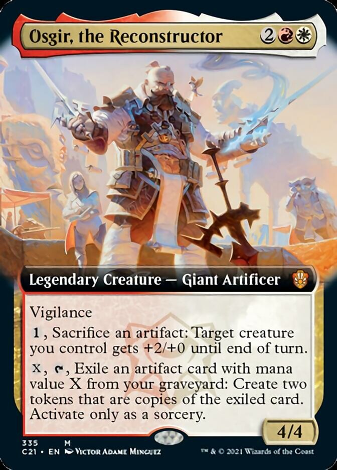 Osgir, the Reconstructor (Extended Art) [Commander 2021] | Good Games Morley