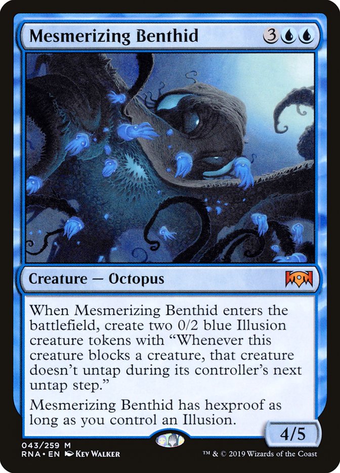 Mesmerizing Benthid 43/259 (Ravnica Allegiance)  | Good Games Morley