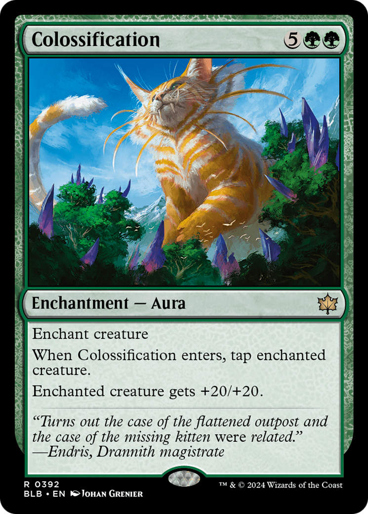Colossification [Bloomburrow] | Good Games Morley
