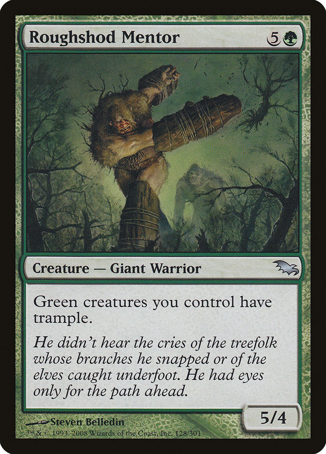 Roughshod Mentor 128/301 (Shadowmoor)  | Good Games Morley
