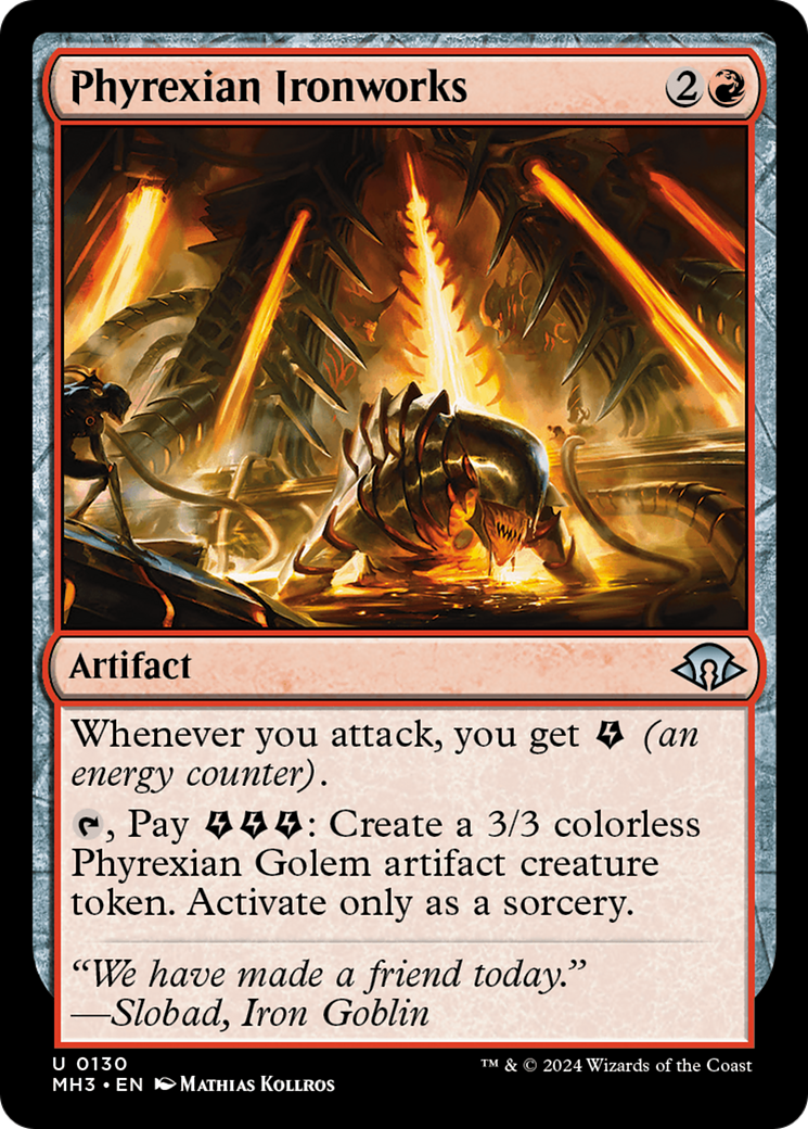 Phyrexian Ironworks [Modern Horizons 3] | Good Games Morley